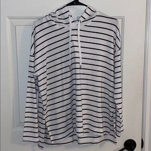 NWT Banana Republic Striped hoodie